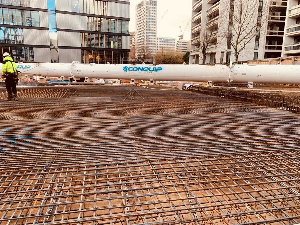 Below-ground structure taking shape