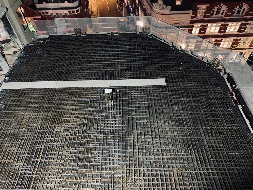 Structural works in progress