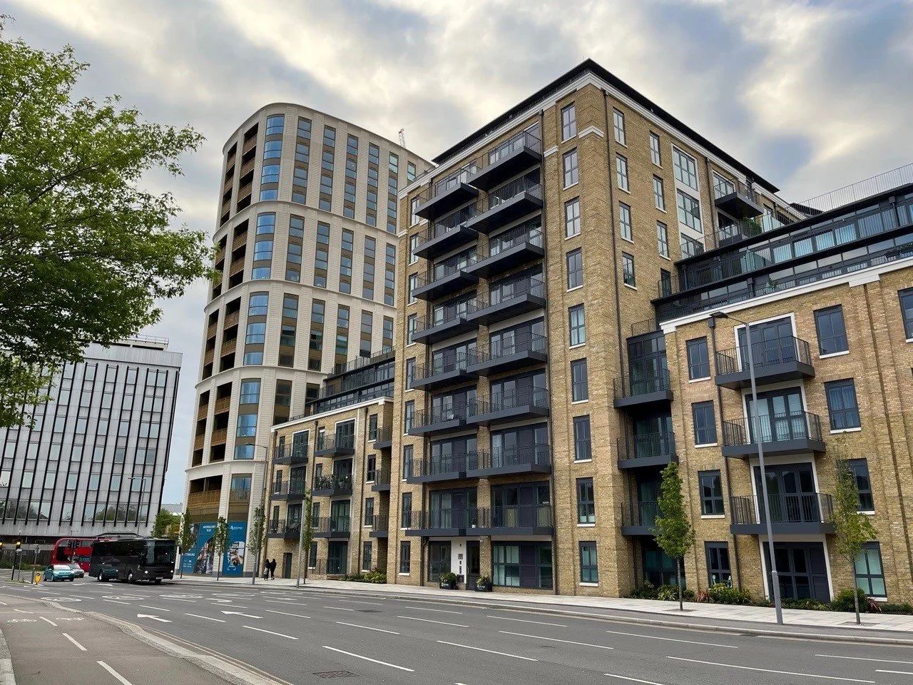 The Royal Exchange development rising in Kingston upon Thames
