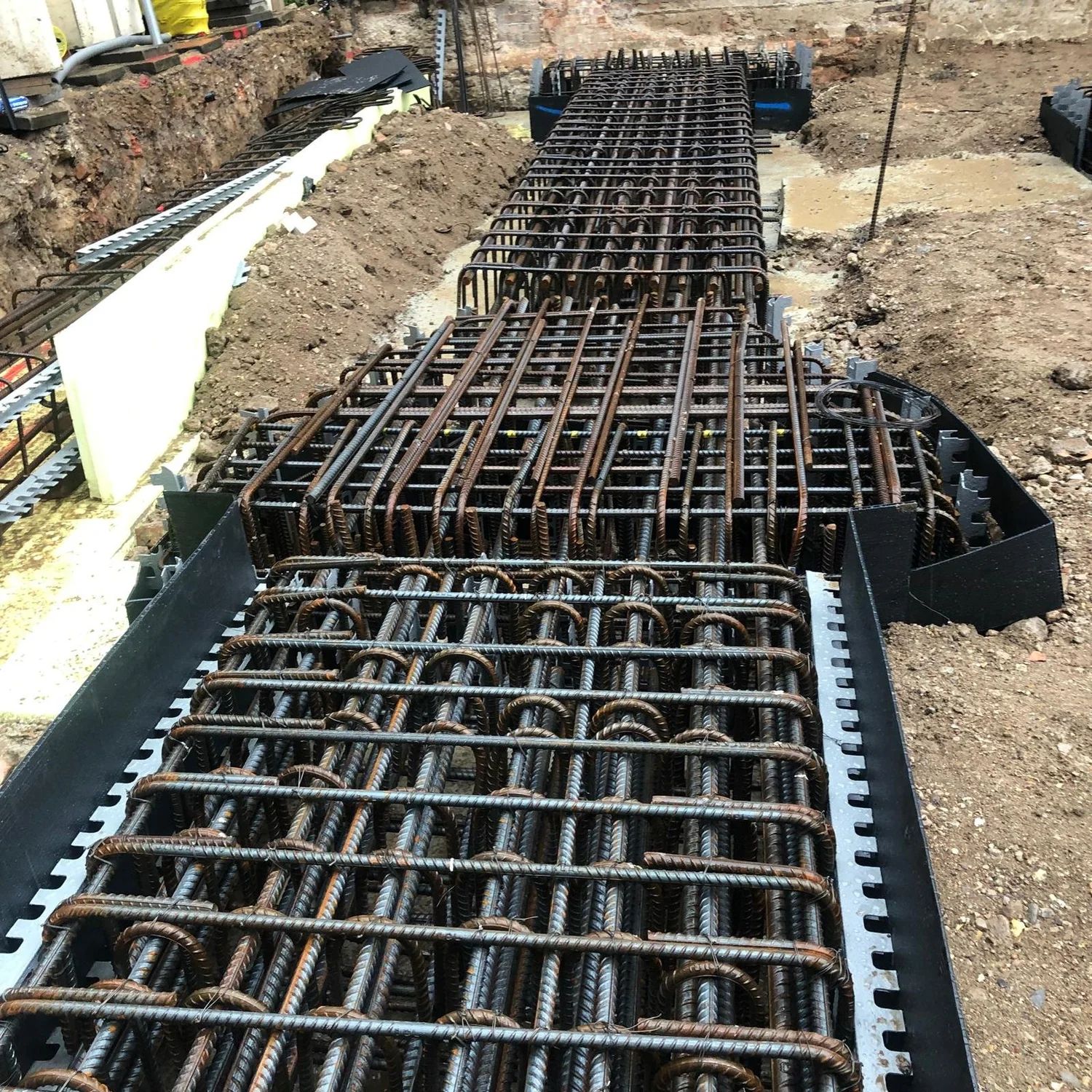 Excavation works at Chiswick