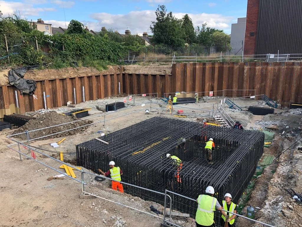 Groundworks across the Clarendon plot